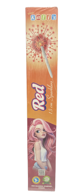 15 Cm Red Sparklers